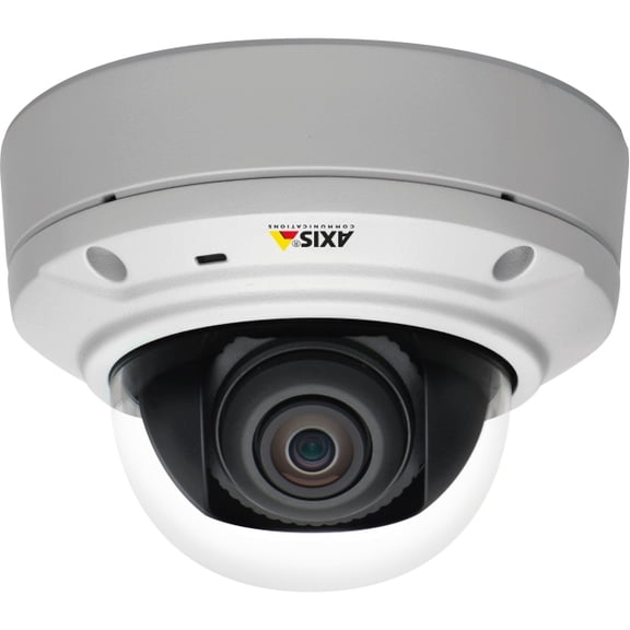 AXIS M3026-VE 3 Megapixel Indoor/Outdoor Network Camera, Color, Monochrome, Dome, White