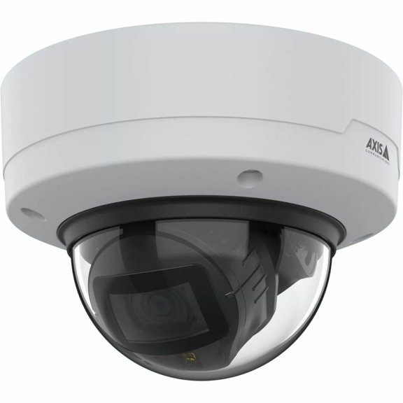 AXIS P3278-LV 8 Megapixel Indoor/Outdoor 4K Network Camera, Color, Dome, White, TAA Compliant