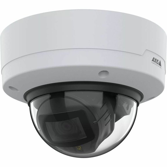 AXIS P3278-LVE 8 Megapixel Indoor/Outdoor 4K Network Camera, Color, Dome, White, TAA Compliant