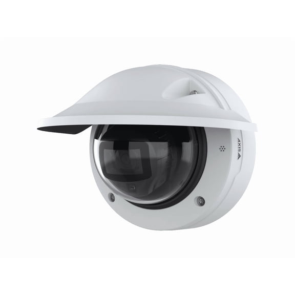 AXIS P3288-LVE 8 Megapixel Indoor/Outdoor 4K Network Camera, Color, Dome, White, TAA Compliant