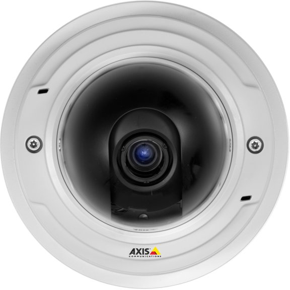AXIS P3384-V Monochrome Network Camera - Color w/ 3x Optical - CMOS - Cable - Fast Ethernet for Video Surveillance