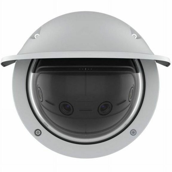 AXIS Panoramic P3827-PVE 7 Megapixel Network Camera, Color, Dome, White, TAA Compliant