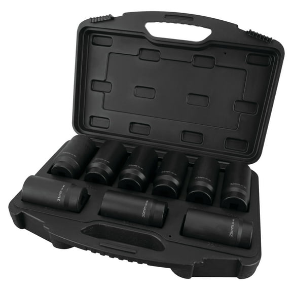 Performance Tool W89318 Axle Nut Socket Set, 9-Piece