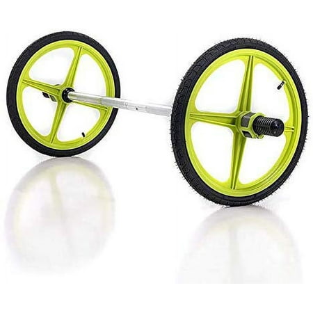 AXLE Lightweight Olympic Barbell with Weighted Plate (Straps Not Included)