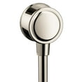 thumbnail image 1 of AXOR 1/2-inch Thread Connection 3-in Wall Outlet Polished Nickel, 16884831, 1 of 1