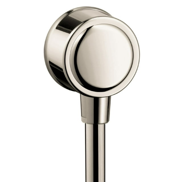 AXOR 1/2-inch Thread Connection 3-in Wall Outlet Polished Nickel, 16884831