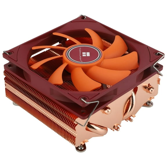 AXP90-X53 Full Cooper Low Profile CPU Cooler ITX,with 92mm TL-9015R Slim PWM Fan ITX CPU Cooler,AGHP Technology,53mm Height,for AMD AM4 AM5/Intel 1700/1150/1151/1200/1851(AXP90 X53 Full)