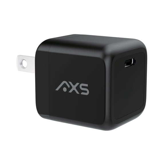 AXS 30W PROCharge USB-C PD GaN Wall Charger with PPS - Black
