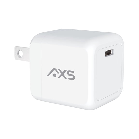 AXS 30W PROCharge USB-C PD GaN Wall Charger with PPS - White
