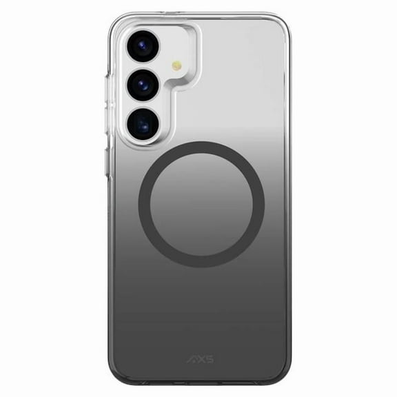 AXS SGCSM1201 Crystal Shield D3O Magsafe Case for Samsung Galaxy S25, Smoke Gradient