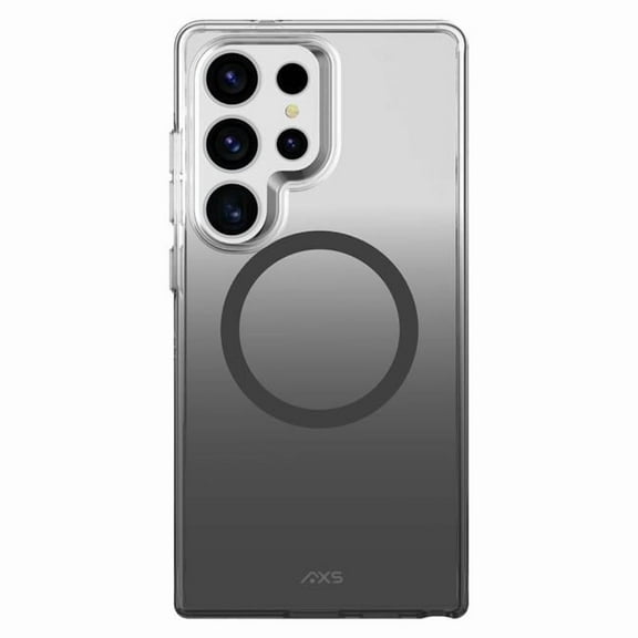 AXS SGCSM1221 Crystal Shield D3O Magsafe Case for Samsung Galaxy S25 Ultra, Smoke Gradient