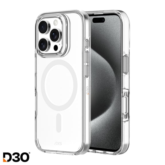 AXS Crystal Shield MagSafe Case Compatible with Apple iPhone 16 Pro - Clear