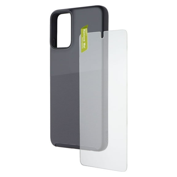 AXS PMOTORP1720 Protech Plus Case & Armorglass Screen Protector for Motorola Moto G 5G 2024 - Black