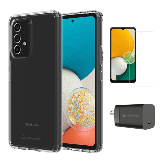 AXS Starter Kit Compatible with Samsung Galaxy A53 5G (2022) - Clear