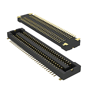 AXT560124 Connector Socket, Outer Shroud 60 Position Contacts Surface Mount...