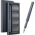 thumbnail image 1 of AXTH 25-in-1 Small Precision Screwdriver Set, Professional Magnetic Mini Repair Tool Kit for Phone, Computer, Watch, Laptop, Macbook, Ring Doorbell, Eyeglass, Electronic, [Bearing Steel] Screw Driver, 1 of 4