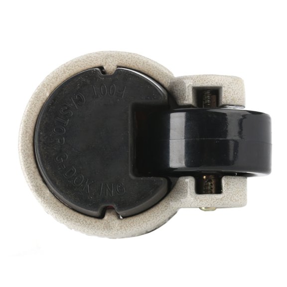 AXTQH 4pcs MC Nylon Industrial Level Adjustment Casters, Heavy Duty Threaded Stem Roller Wheels
