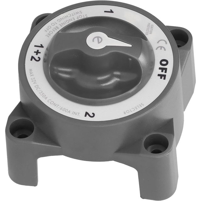 120-Minute Mechanical Timer Kit For Battery Chargers – With Hold Position, 3/8" Thread Sleeve