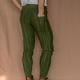 thumbnail image 1 of AXXD Army Green Pants For Men Elastic Waist LaceUp Knit Leg Casual Sportive Sweatpants Trousers Tons of Style & Prints, 1 of 6