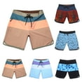 thumbnail image 1 of AXXD Beach Shorts For Men Summer Printing Quick Drying Surf Pants Shorts Clearance, 1 of 4