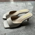 thumbnail image 1 of AXXD Beige Summer Sandals for Women 2024 Trendy Comfort Summer Beach Trendy Elegantes High Heel Mothers Day, 1 of 4