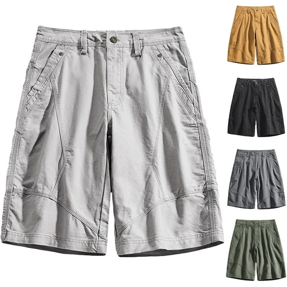 AXXD Bike Shorts For Men Size Sports And Leisure Multi-Pockets Relaxed Summer Beach Shorts Clearance