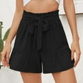 thumbnail image 1 of AXXD Black Casual Shorts For Women High Waisted Summer Shorts Wide Leg Pants Shorts Shorts Mother's Day, 1 of 5