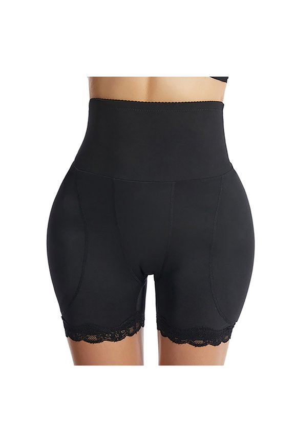 Black Comfy Shorts for Woman Summer High Waisted Body Shaper Shorts Shapewear Thigh Slimming Shorts Mother's Day