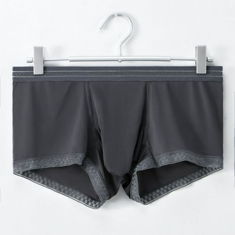 Men's Underwear Boxer Briefs,Bamboo Viscose Breathable Underwear for Men,4  Pack,M-XXL 