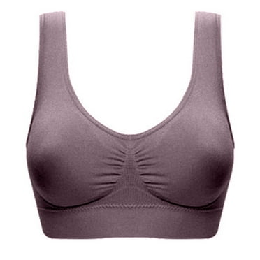 AXXD Bras For Women,Women Plus Size Bras Padded Seamless Sleepwear Yoga Bra Wireless Underwear