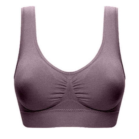 AXXD Bras For Women,Women Plus Size Bras Padded Seamless Sleepwear Yoga Bra Wireless Underwear