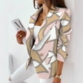 thumbnail image 1 of AXXD Cardigan Casual Loose Hoodie Contrasting Colour Winter Teacher Duster Cardigans For Women Plus Size Coats For Rollback, 1 of 5