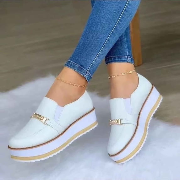 AXXD Casual Teacher Christmas Winter All Weather Grip Women's Sneakers Training White Shoes Shoes For Clearence