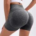 thumbnail image 1 of AXXD Dark Gray Workout Shorts Womens Pack Spring Athletic Gym Sweatshorts Solid Color Hip Lift Fitness High Waist Stretch Exercise Yoga Pants womens deals $15 & under, 1 of 4