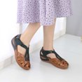 thumbnail image 1 of AXXD Green Wedge Sandals for Women 7.5 Sandals With Arch Support Summer Casual Comfortable Hollowed Out Sandals, 1 of 5