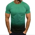 thumbnail image 1 of AXXD Mens Crewneck Sweatshirts,polyester Round Neckline Short Sleeve Solid Casual Relaxed Fit,Green,XL(US:10), 1 of 4