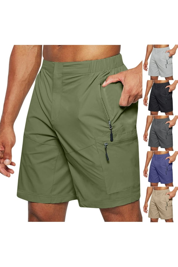 Khaki Cycling Shorts Men Men Shorts With Pocket Overalls Shorts Summer Swimming Trunks Athletic Workouts Shorts Clearance