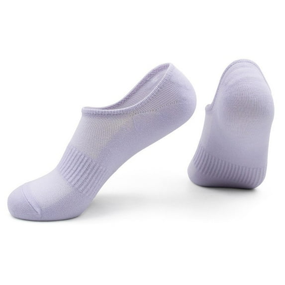 AXXD Ladies No Show Socks,Unisex Sweat-Absorbing And Breathable Cotton Socks Color Ultra-Low Socks