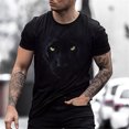 thumbnail image 1 of HOMBOM Long Sleeve Workout Tops For Men,lightweight Daily Athletic Short Sleeve Round-Neck Colorful Trend summer shirts For Boys(Clearance), 1 of 3