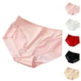 thumbnail image 1 of AXXD Maternity Underwear Cotton High Waisted Sexy Lace Silk Butt Lifting Ultra-Thin Breathable Mesh Control Summer Savings, 1 of 2