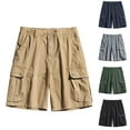 thumbnail image 1 of AXXD Men Cargo Shorts Sports Leisure Multi-Pockets Relaxed Summer Shorts New Arrival, 1 of 4