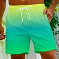 thumbnail image 1 of AXXD Men Cargo Shorts Summer Plus Size Gradient Printing Special Print Beach Casual Trouser Shorts Father's Day Gift, 1 of 10