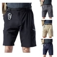 thumbnail image 1 of AXXD Men Shorts Khaki Summer Multi-pocket Quick-drying Shorts Casual Four-way Stretch Hiking Pants Father's Day Gift, 1 of 10