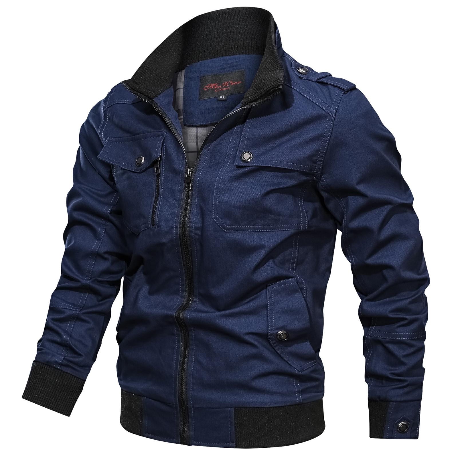 Crew neck hotsell jacket