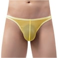 thumbnail image 1 of AXXD Men's Underwear Boxer Brief,Classics Moisture Wicking Soft Comfort Nylon Plaid Christmas High Waist Regular Fit Boxer Fors Clearence (10 Yellow), 1 of 1