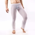thumbnail image 1 of AXXD Men's Underwear Boxer Brief,Solid Color Hip Lift Independence Day Stylish Extra-wide Low-Rise Tulle Stretchy Boxer Briefs For Regular&Big Man Clearence (10 White), 1 of 9