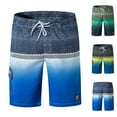 thumbnail image 1 of AXXD Mens Running Shorts Blue Plus Size Overalls Shorts Beachwear Summer Thin Swimming Trunks Casual Fit Bermuda Sports Shorts Father's Day Gift, 1 of 9
