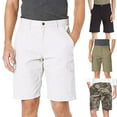 thumbnail image 1 of AXXD Mens Shorts Athletic Summer Fashion Pocket Zipper Classic Cargo Shorts Clearance, 1 of 3