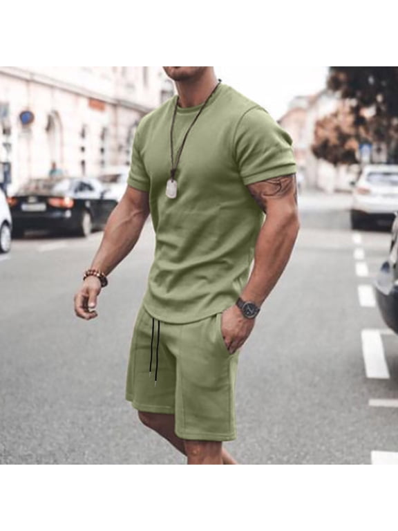 Mens Shorts Athletic With Pockets,Compression Underwear Athletic Summer Casual For Mens Clearance XL Green