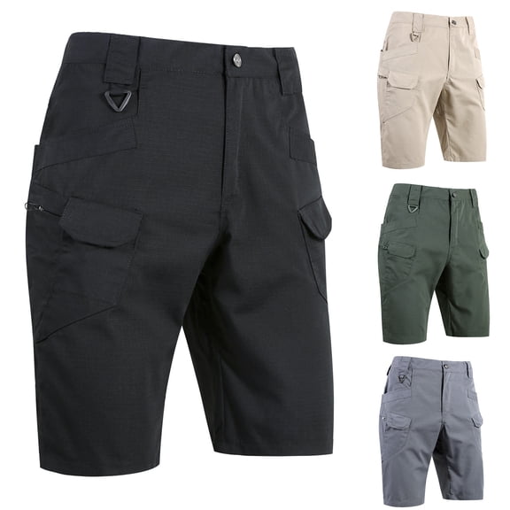 AXXD Mens Shorts Clearance Clothing Under $5 Summer Vintage Classic Twill Work Wear Business Cargo Bermuda New Arrival